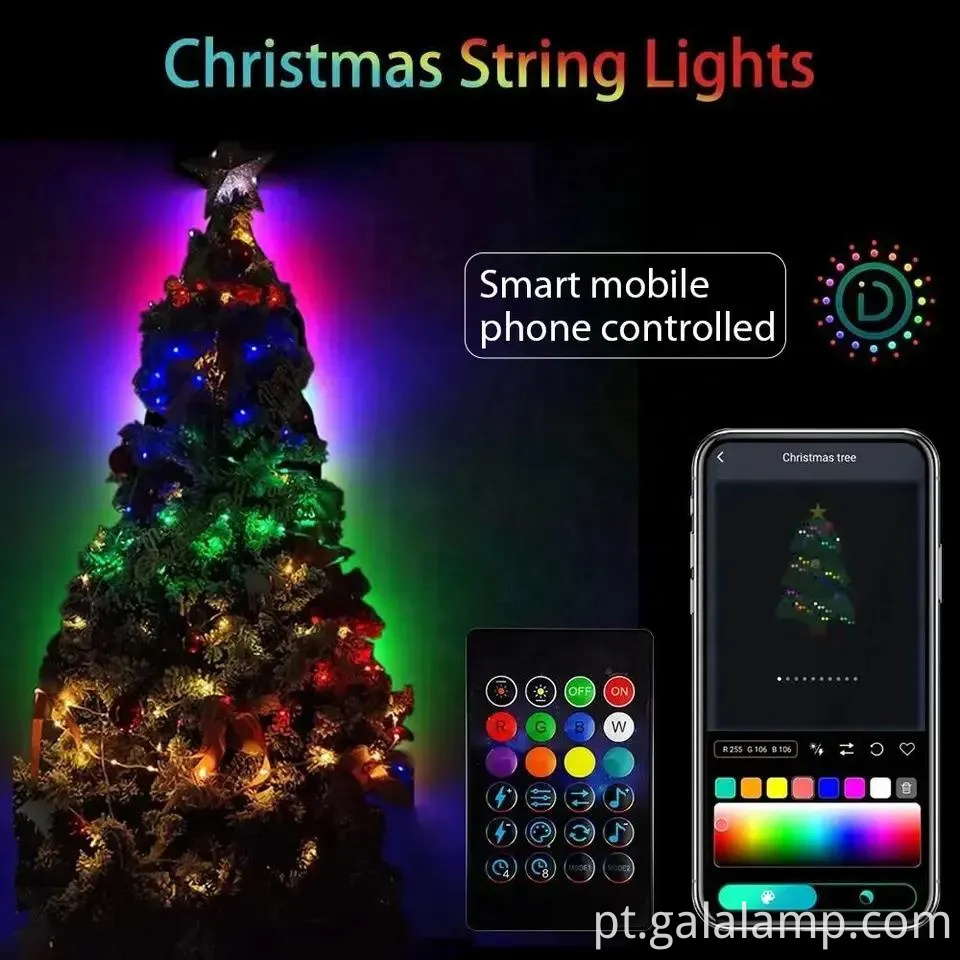 100 LEDs de tira USB à prova d'água LED para atividades ao ar livre